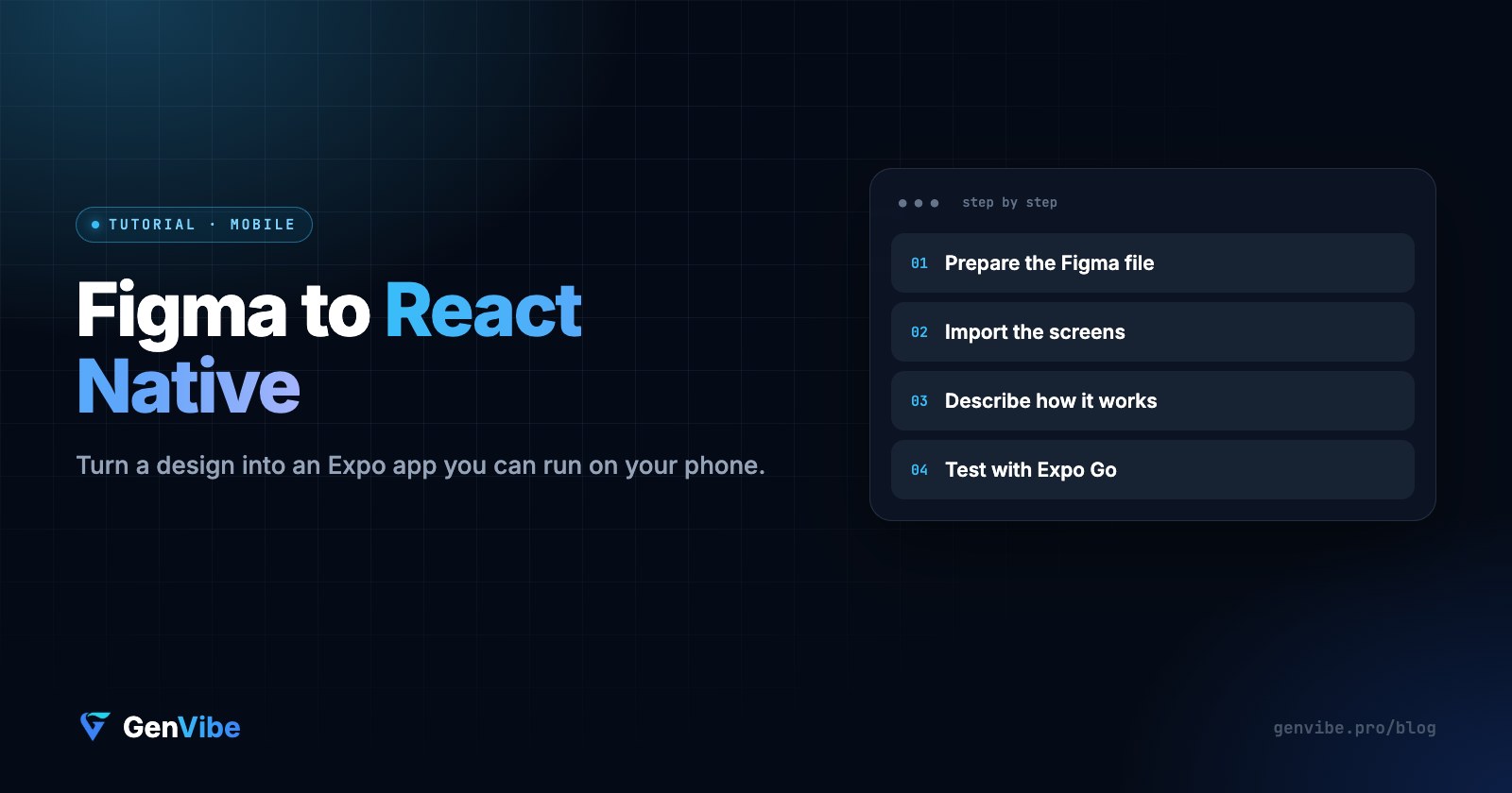 Figma to React Native: Turn a Design Into an Expo App