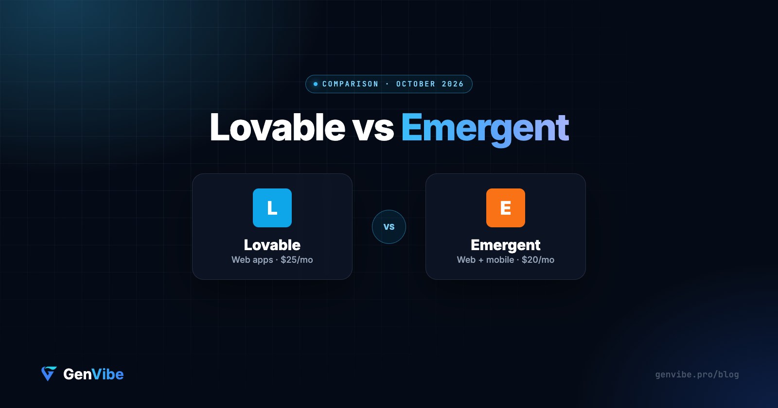 Lovable vs Emergent: Which AI App Builder Should You Use?