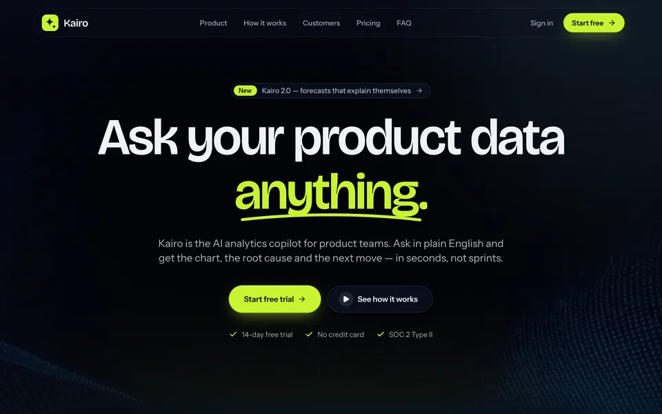 Kairo saas launch template